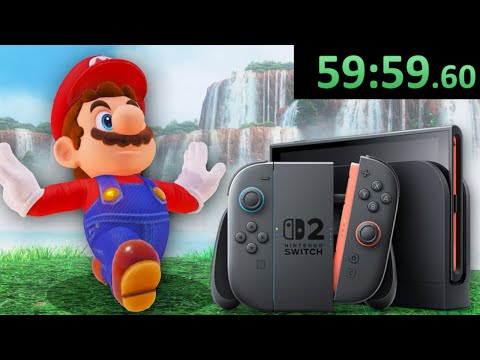 Using the Switch 2 to get a PB in Mario Odyssey