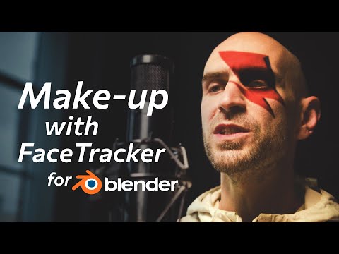 Digital Make-up in Blender – FaceTracker Tutorial