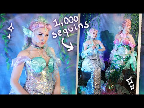 We Made Pastel Mermaid Costumes (ft. Savannah!!)