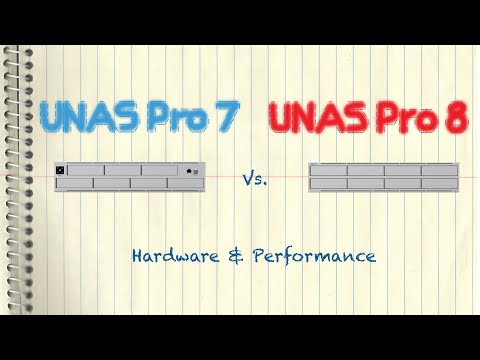 Ubiquiti UNAS Pro 7 Vs. UNAS Pro 8 (SSD Cache/RAID10)