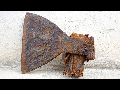 Restoration of Antique Axe - 1882