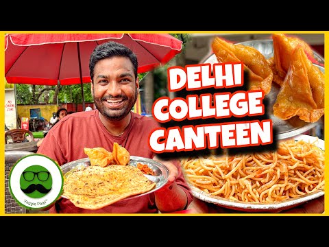 Delhi University Canteen Food Tour | Ramjas College | Veggie Paaji 