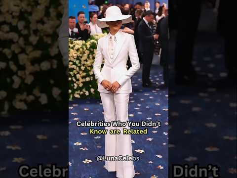 No way they are related to each other 😱 #celebrity #shorts