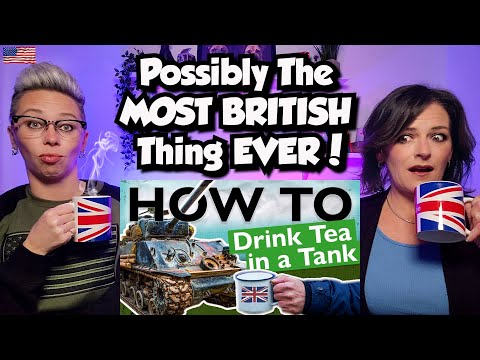 American Couple Reacts: How To Make Tea, IN A TANK! FIRST TIME REACTION! COOLEST THING EVER!!