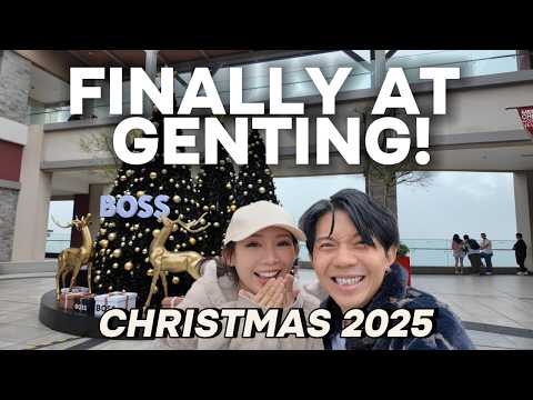 We Celebrated Christmas at Genting Highlands! ❄️ (Genting Premium Outlet & Cable Car Guide)