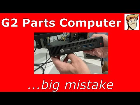 HP EliteDesk 800 G2 Parts Computer - Big Mistake