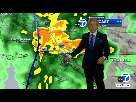 Christmas week storm: Here's when heavy rain will hit SoCal