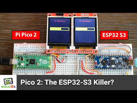 ESP32-S3 vs. Raspberry Pi Pico 2: The Shocking Speed Test!