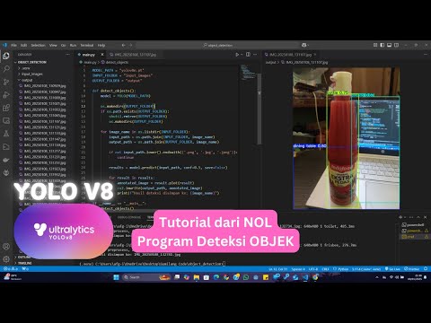 Creating an Object Detection Program From Scratch - Object Detection YOLO V8 | AI - Python Progra...