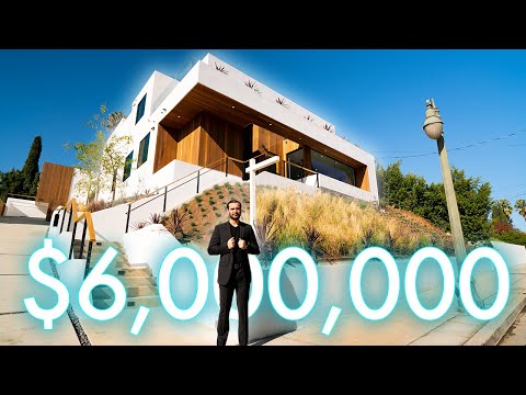 Touring Los Angeles Modern Home with a detached ADU