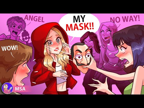 No One Knew I Am The Prettiest Girl, Until I Removed My Mask