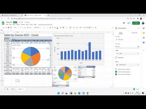Make a Dashboard - Report with Google Sheet