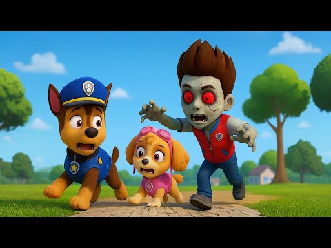 Ryder Zombie... What Happened? - PAw PaTrol en Español - Rainbow 3