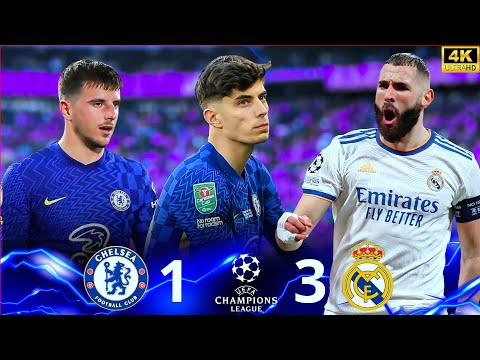  هكذا يفعل الكبار 🤯 ريال مدريد يروض تشيلسي بثلاثية تاريخية 3-1 داخل لندن 🔥