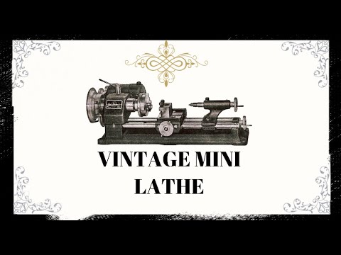 Restoration: Vintage Mini Lathe (Emco Unimat SL) Part 1