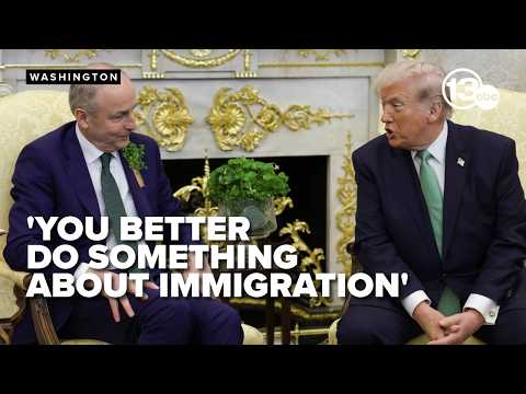 FULL: Trump meets with Irish prime minister at White House on St. Patrick's Day