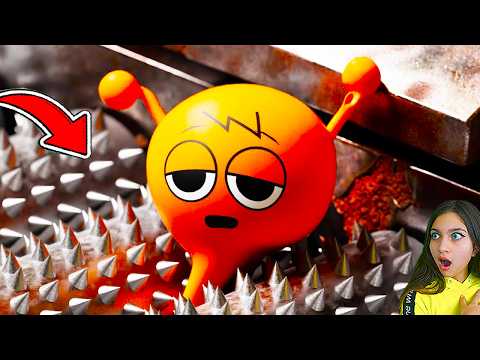 100 СПОСОБОВ ПОЙМАТЬ СПРУНКИ в РЕАЛЬНОЙ ЖИЗНИ 2 🔪😱 ГРУСТНЫЙ МОД игра в кальмара Incredibox Sprunki