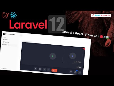 Build a Video Call App with Laravel 12 & React using ZEGOCLOUD UIKits 🚀 | Get 10,000 Free Mins!