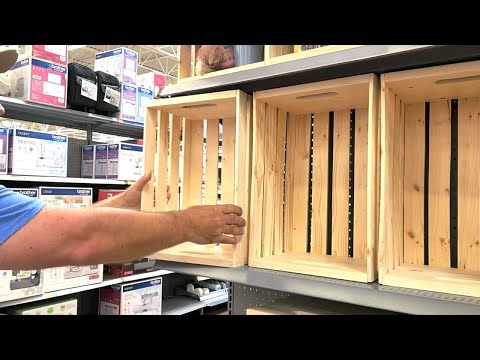 Everyone will be buying Michals crates after seeing this GENIUS guest bathroom idea.