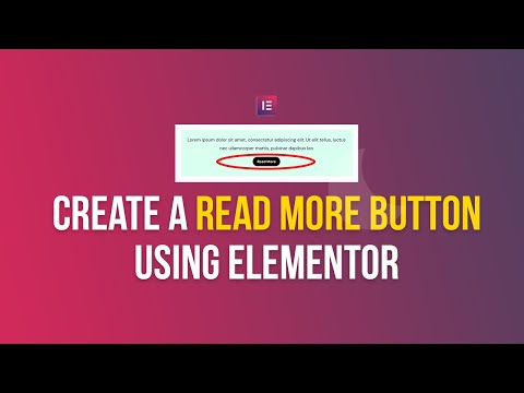 How To Create Read More Button Elementor Using CSS