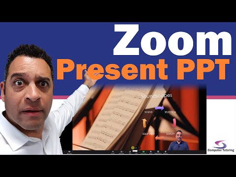 How to use Zoom to give a PowerPoint presentation?