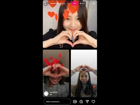 11 APR. 2024 Cream 20周年 Instagram Live (李蘊Renee 盧嘉寶Carpo 陳曉彤Hilda) @renee0727 @klo_kapo