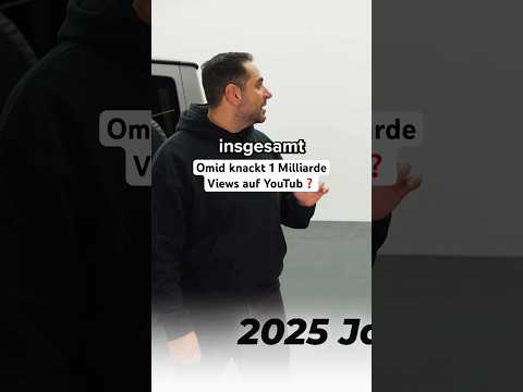 Omid knackt 1 Milliarde Views auf YouTube #omidmouazzen #autohandel