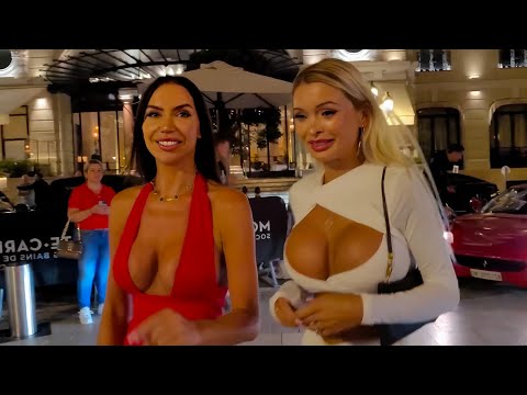 MONACO LADIES BEST SUPERCAR ARRIVALS & BILLIONAIRE LUXURY LIFESTYLE 
