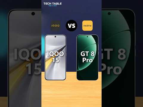 IQOO 15 VS Realme GT 8 Pro - Flagship Performance Phone Comparison!