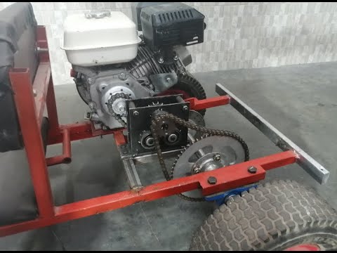 reverse gearbox casero with simple materials