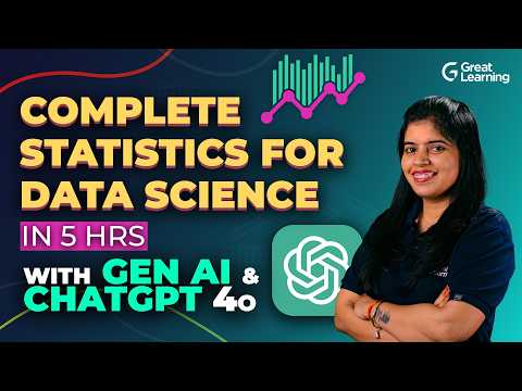 Statistics for Data Science Full course with Gen AI & ChatGPT 4o (2024)