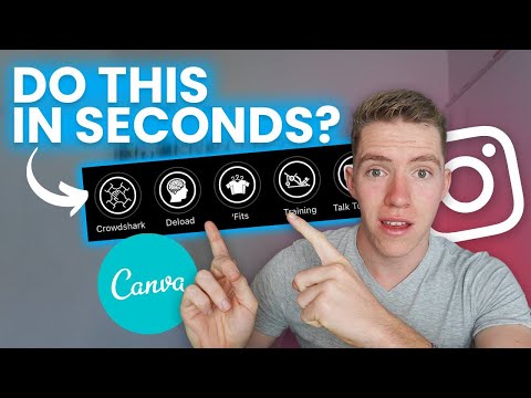 How To Create Instagram Story Highlights In Seconds With Canva [Simple Tutorial]