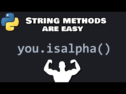 String methods in Python are easy! 〰️