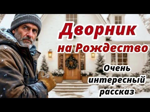 Христианский рассказ💗Дворник на Рождество💗🔴Стоит послушать‼️