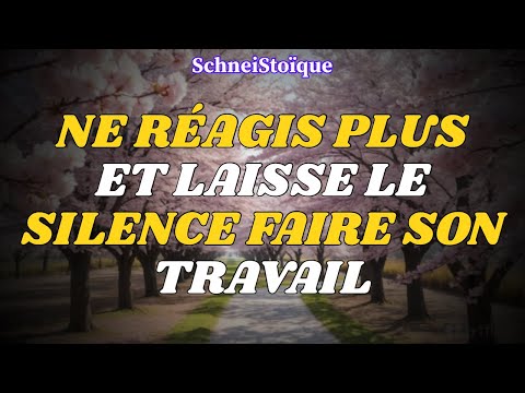 Ne cours plus après personne… Ton silence fera tout le travail – Stoïcisme