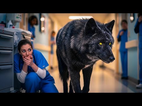 Огромный Черный Волк Внезапно Ворвался В Больницу. Узнав Причину, Врачи Побледнели!