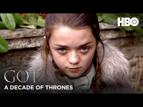 A Decade of Game of Thrones | Maisie Williams on Arya Stark (HBO)