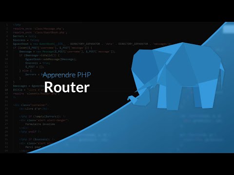 Apprendre le PHP : Chapitre 36, Le router