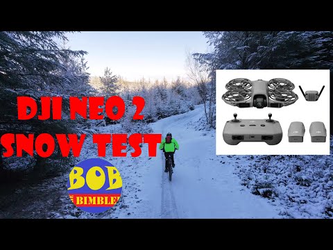 DJI Neo 2 at Hamsterley - Snow Test