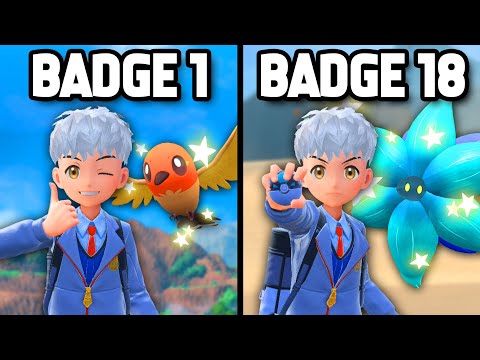 I Caught a Shiny Pokemon Before Each Badge