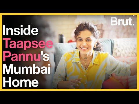 Inside Taapsee Pannu's Home | Brut Sauce
