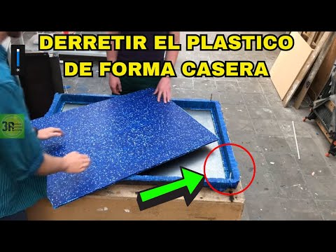 Así se derrite el plástico correctamente de forma casera