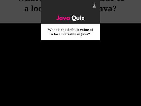 Java interview questions and answers | Java McQ #java #javainterview