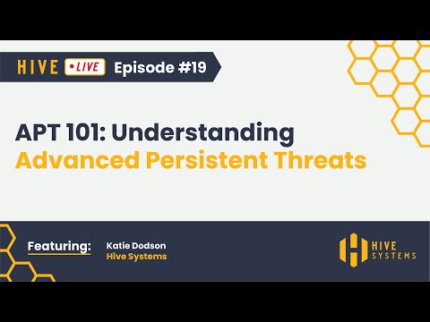 APT 101: Understanding Advanced Persistent Threats