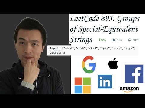 LeetCode 893: Groups of Special Equivalent Strings - Interview Prep Ep 36