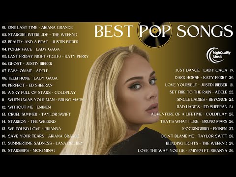 Rihanna, Bruno Mars, Coldplay, Lady Gaga, Justin Bieber and more ⭐️ - Best Pop Songs Playlist 2024 💥