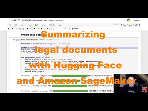 Summarizing legal documents with Hugging Face and Amazon SageMaker