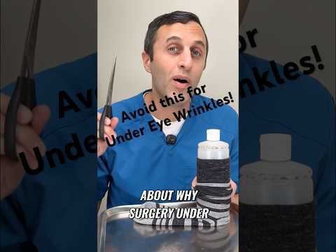 Wrinkles Under Eyes: Don't Make This Common Mistake! #shorts