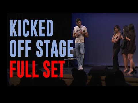 KICKED OFF STAGE - FULL COLUMBIA SET | Nimesh Patel | Stand Up Comedy | DESCRIPTION FOR DETAILS