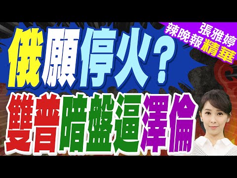 俄擊落無人機 烏部署海馬斯 "俄改襲烏鐵路樞紐"｜俄願停火? 雙普暗盤逼澤倫｜蔡正元.栗正傑.謝寒冰深度剖析?【張雅婷辣晚報】精華版 @中天新聞CtiNews